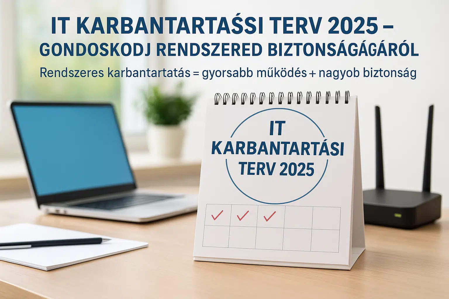 IT karbantartási ütemterv kisvállalkozások számár