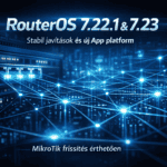 MikroTik RouterOS 7.22.1 és 7.23 frissítés vizualizáció hálózati kapcsolatokkal és adatforgalommal